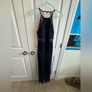 Petite Nightway Formal Navy Gown